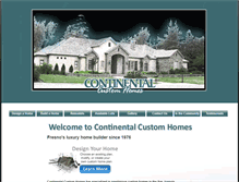 Tablet Screenshot of buildcontinental.com